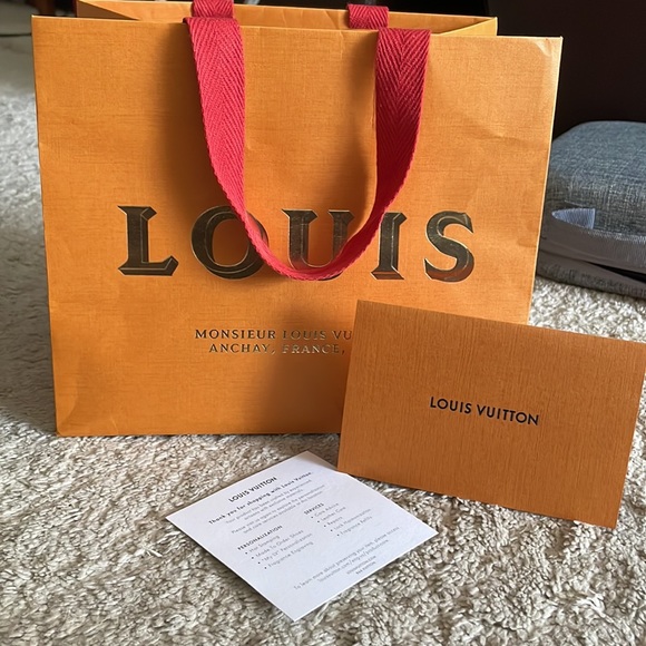 Louis Vuitton Bags Louis Vuitton Shopping Bag And Receipt Holder